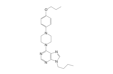 9-butyl-6-(4-(4-propoxyphenyl)piperazin-1-yl)-9H-purine