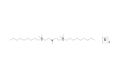 [(methylimino)diethylene]bis[dimethylnonylammonium] dibromide