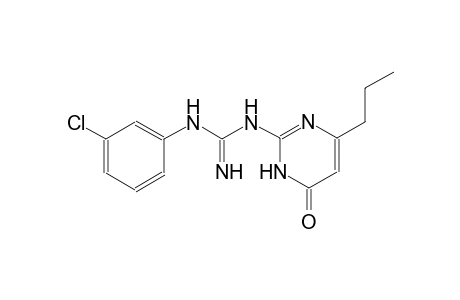 guanidine, N-(3-chlorophenyl)-N'-(1,6-dihydro-6-oxo-4-propyl-2-pyrimidinyl)-