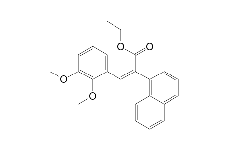 Ethyl 3-(2,3-Dimethoxyphenyl)-2-(1-naphthyl)propenate