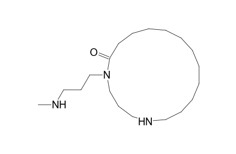 1,5-Diazacycloheptadecan-6-one, 5-[3-(methylamino)propyl]-