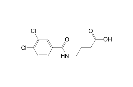 4-[(3,4-dichlorobenzoyl)amino]butanoic acid