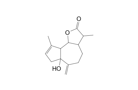 1-Hydroxy-2-methylene-6,11-dimethyl-8-oxatricyclo[8.3.0.0(5,9)]tridec-11-en-7-one
