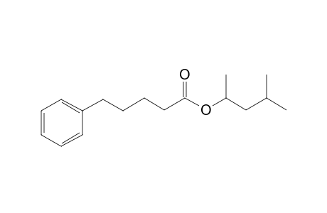 5-Phenylvaleric acid, 4-methyl-2-pentyl ester