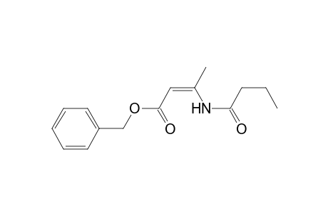 benzyl (Z)-3-butanamido-2-butenoate