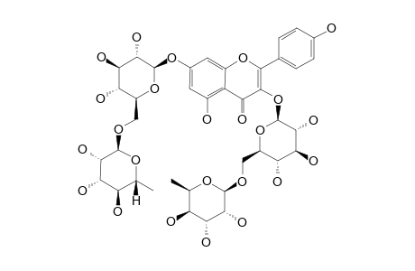 KAEMPHEROL-3-O-RUTINOSIDE-7-O-RUTINOSIDE
