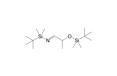 (E)-[tert-butyl(dimethyl)silyl]-[2-[tert-butyl(dimethyl)silyl]oxypropylidene]amine