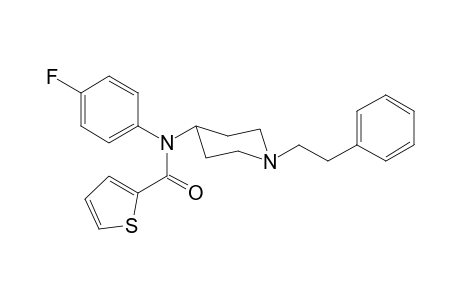 N-4-Fluorophenyl-N-[1-(2-phenylethyl)piperidin-4-yl]thiophene-2-carboxamide