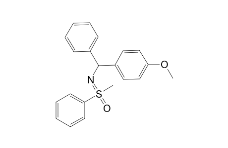 N-[(4-Methoxyphenyl)(phenyl)methyl]-S,S-methylphenylsulfoximine