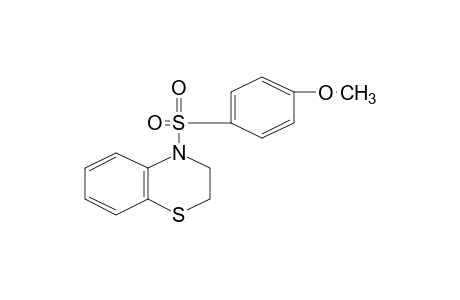 2,3-DIHYDRO-4-[(p-METHOXYPHENYL)SULFONYL]-4H-1,4-BENZOTHIAZINE