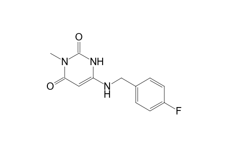 6-[(4-fluorophenyl)methylamino]-3-methyl-1H-pyrimidine-2,4-dione