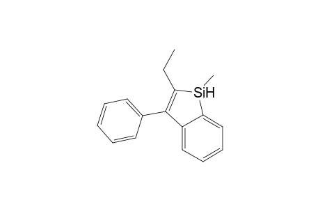 2-Ethyl-1-hydro-1-methyl-3-phenylbenzosilole