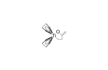 1-Methylidene-2-oxa-3-(bis[/.eta.-5/-cyclopentadienyl]-titana)-cyclopentane