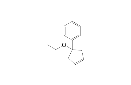 (1-ethoxy-1-cyclopent-3-enyl)benzene