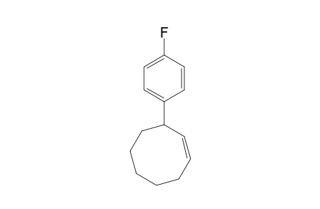 3-(4-Fluorophenyl)cyclooctene