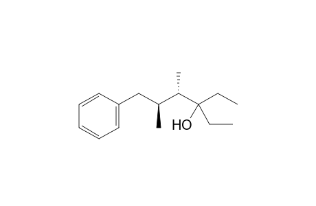 (4S,5S)-3-ethyl-4,5-dimethyl-6-phenyl-hexan-3-ol