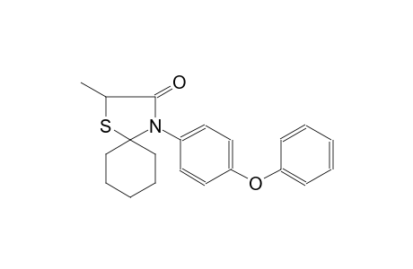 2-Methyl-4-(4-phenoxy-phenyl)-1-thia-4-aza-spiro[4.5]decan-3-one