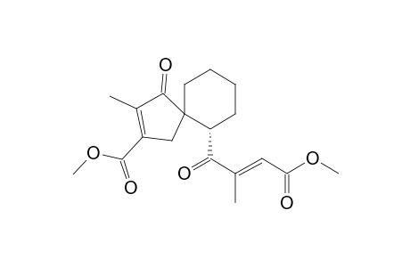 Methyl 4-(3-(Methoxymethyl)-2-methylspiro[4.5]dec-2-en-6-yl)-3-methyl-4-oxobut-2-enoate