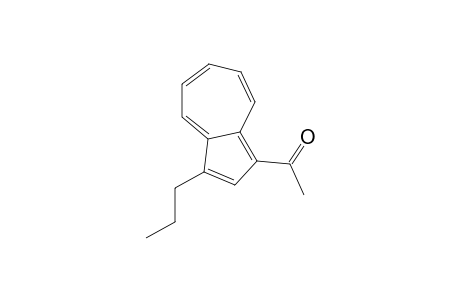 1-(3-propyl-1-azulenyl)ethanone