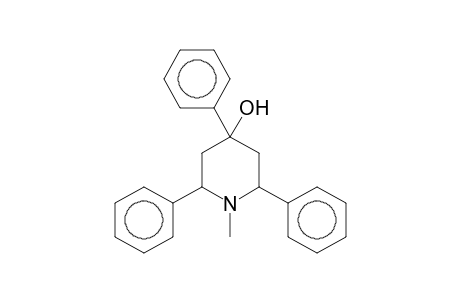 4-Hydroxy-1-methyl-2,4,6-triphenylpiperidine