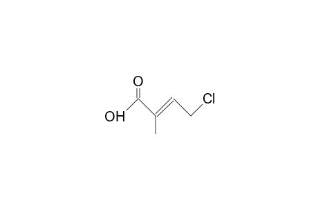 4-Chloro-2-methyl-trans-2-butenoic acid