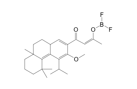 Borate(1-), trifluoro[3-hydroxy-1-[4b,5,6,7,8,8a,9,10-octahydro-2-methoxy-4b,8,8-trimethyl-1-(1-methylethyl)-3-phenanthrenyl]-2-buten-1-onato-O3]-, [T-4-[4bS-[3(Z),4b.alpha.,8a.beta.]]]-