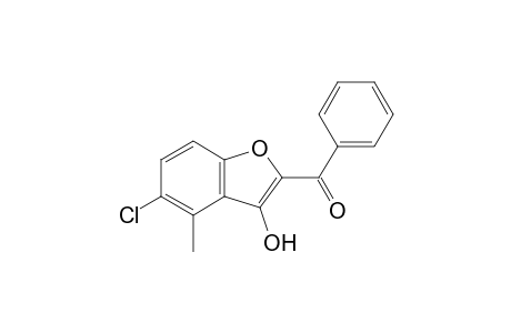 2-Benzoyl-5-chloro-4-methylcoumaran-3-ol