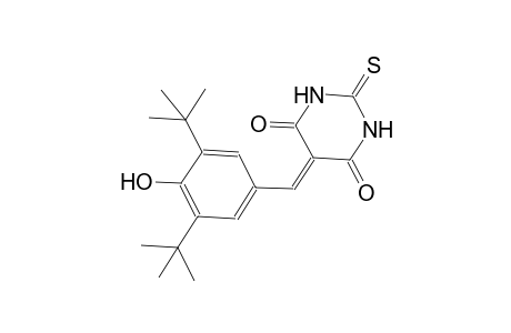 5-(3,5-ditert-butyl-4-hydroxybenzylidene)-2-thioxodihydro-4,6(1H,5H)-pyrimidinedione