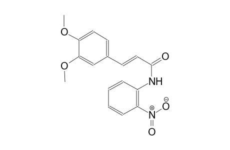 2-propenamide, 3-(3,4-dimethoxyphenyl)-N-(2-nitrophenyl)-, (2E)-