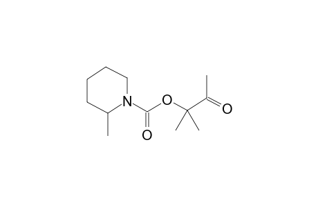 2-Methyl-3-oxobutan-2-yl 2-methylpiperidine-1-carboxylate