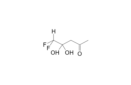 1,1-DIFLUORO-2,4-DIOXOPENTANE, HYDRATE