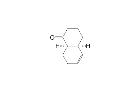 1(2H)-Naphthalenone, 3,4,4a,7,8,8a-hexahydro-, cis-
