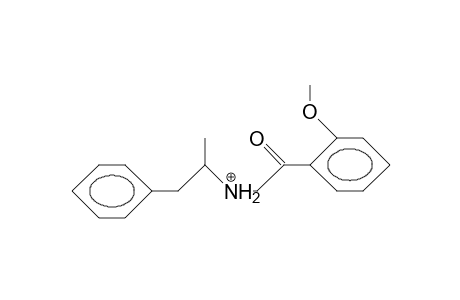 2-(2-Phenyl-isopropylamino)-2'-methoxy-acetophenone cation