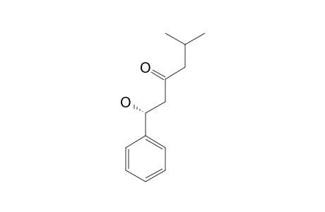 (+)-(R)-1-HYDROXY-5-METHYL-1-PHENYL-3-HEXANONE