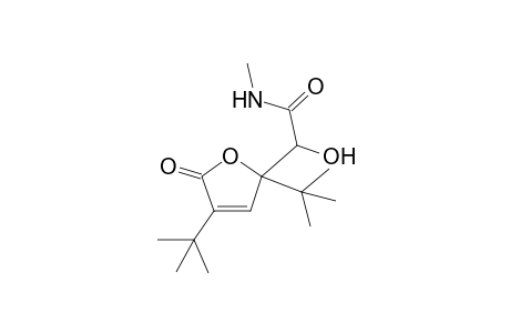 N-methyl-2-(2,4-di-tert-butyl-5-oxo-2,5-dihydrofuran-2-yl)-2-hydroxyacetamide