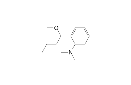 Benzenamine, 2-(1-methoxybutyl)-N,N-dimethyl-, (.+-.)-
