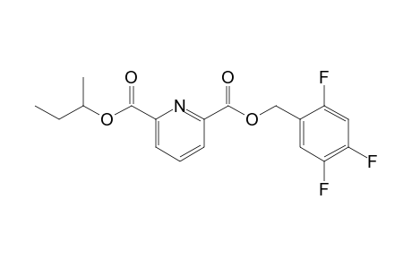 2,6-Pyridinedicarboxylic acid, 2,4,5-trifluorobenzyl but-2-yl ester