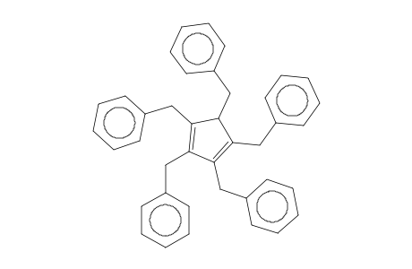 (2,3,4,5-tetrabenzylcyclopenta-1,4-dien-1-yl)methylbenzene