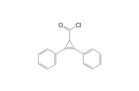 2,3-Diphenyl-2-cyclopropene-1-carbonyl chloride