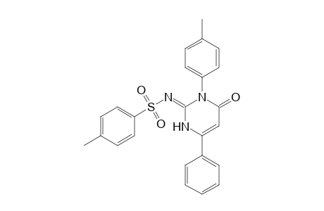 4-Methyl-N-[1-(4-methylphenyl)-6-oxidanylidene-4-phenyl-pyrimidin-2-yl]benzenesulfonamide