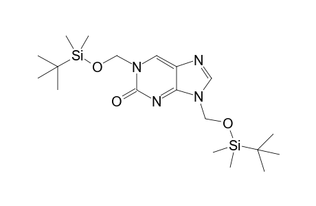 1,9-bis[[tert-butyl(dimethyl)silyl]oxymethyl]-2-purinone