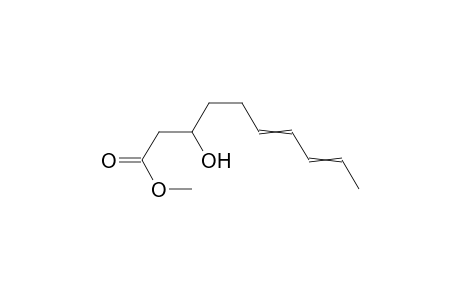 Methyl 3-hydroxy-6,8-decadienoate