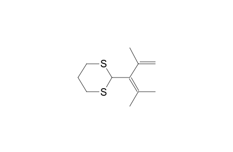 2-(2,4-Dimethylpenta-2,4-dien-3-yl)1,3-dithiane