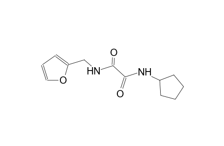 N~1~-cyclopentyl-N~2~-(2-furylmethyl)ethanediamide