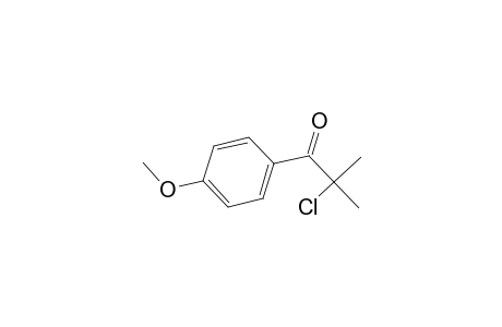 1-Propanone, 2-chloro-1-(4-methoxyphenyl)-2-methyl-