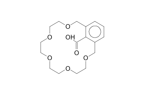 3,6,9,12,15-Pentaoxabicyclo[15.3.1]henicosa-1(21),17,19-triene-21-carboxylic acid