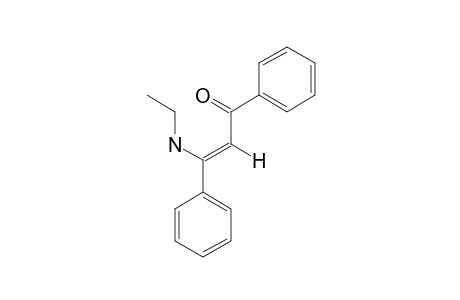 (Z)-3-ethylamino-1,3-di(phenyl)prop-2-en-1-one