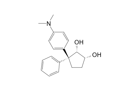 3-[4-(N,N-Dimethylamino)phenyl]-3-phenylcyclopentene-1,2-diol