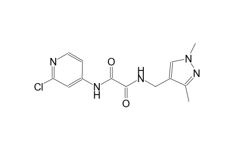 ethanediamide, N~1~-(2-chloro-4-pyridinyl)-N~2~-[(1,3-dimethyl-1H-pyrazol-4-yl)methyl]-