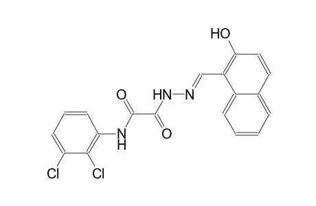 N-(2,3-dichloro-phenyl)-2-[N'-(2-hydroxy-naphthalen-1-ylmethylene)-hydrazino]-2-oxo-acetamide